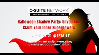 Halloween Shadow Party Unveil And Claim Your Inner Superpowers  October 31 2024 [upl. by Dorej]