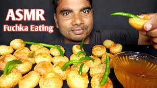 FUCHKA EATING CHALLANGE  ASMR EATING GOLGAPPA  SPICY PANI PURI EATING [upl. by Alda]