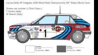 Italeri 112 Lancia Delta HF Integrale some mods [upl. by Carder]