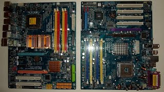 Die Vielfalt an Intel Sockel 775 Boards [upl. by Eart582]