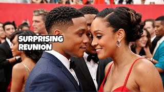 Tia Mowry and ExHusband Cory Hardricts Surprising Red Carpet Reunion [upl. by Anastas]