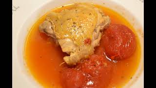 Hauts de cuisse poulet tomates recette cookeo [upl. by Gherardi]