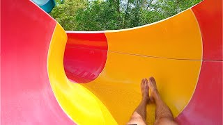 Kids Waterslide at Escape Theme Park [upl. by Fretwell]