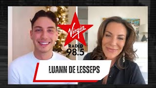 Luann de Lesseps Real Housewives of New York interview [upl. by Mannuela]