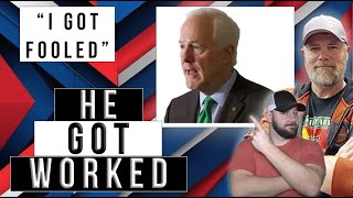 Turncoat Cornyn Is NOT Loving The Bed He Made Vote For Gun Control You May Just Get Pushback [upl. by Zadack335]