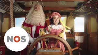 SINTERKLAASJOURNAAL Witte meisjespiet en Zwarte Piet [upl. by Helmer]