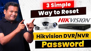 3 Easy Password Reset Methods for Hikvision DVRNVR Password  Bharat Jain [upl. by Nywra]