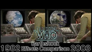 Doctor Who Earthshock Effects Comparison [upl. by Sheepshanks337]