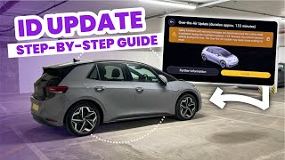 VW ID HOW TO Update Your Vehicle Software Without Visiting the Workshop [upl. by Dyanne]