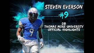 Steven Everson Official Collegiate Highlights WatchWhat9Do [upl. by Anoyek]