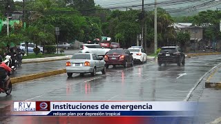 Instituciones de primera respuesta ejecutan plan contingencial por lluvias [upl. by Lorinda]