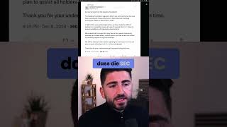 ADA Cardano Foundation Hack SECKlage FakeNews [upl. by Nachison64]