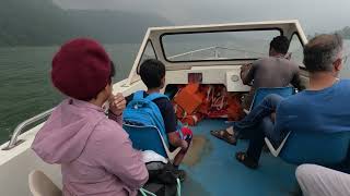 Umiam lake speed boat experience  The Anaconda Shillong Meghalaya [upl. by Mani]