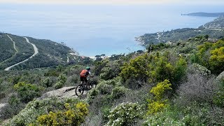 Monte PeroneCavoli  Isola dElba MTB  La Montagna in Bicicletta [upl. by Adila99]