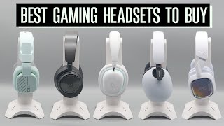 BEST Gaming Headsets to BUY in 2023  Sound amp Mic Test [upl. by Iniffit]