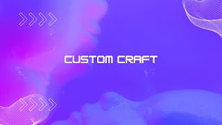 Plugin Custom Craft┃Pocketmine 500┃ALL IN GAME [upl. by Adigun92]