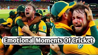 Emotional Moments Of Cricket History  New Zealand VS South Africa 2015 World Cup  Semi Final Match [upl. by Rugg]