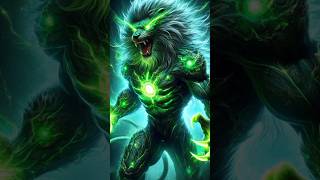 quotincredible fusion of Green Lantern and Lion hybridquotaicreation foryou shortfeed shortstrending [upl. by Groos]