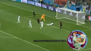 Rakitic Falla El 3er Gol De CroaciaParodiaNACHOPARODIASFUTBOL [upl. by Eded]