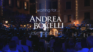 Andrea Bocelli  Waiting For  Love in Portofino Era Già Tutto Previsto [upl. by Guinevere]