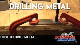 How to drill metal [upl. by Wildermuth240]