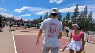 Lauren Mercado Aidan Schenk LA Pine Gold Medal Match 2024 [upl. by Srini]