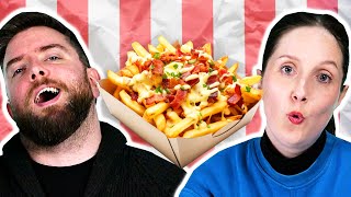 Irish People Try Loaded Fries [upl. by Olivann]