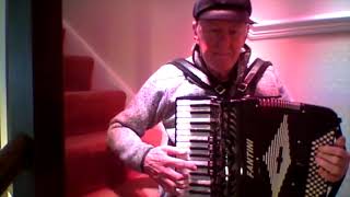 Liberton Pipe band Scottish polka on a piano accordion [upl. by Mercola]