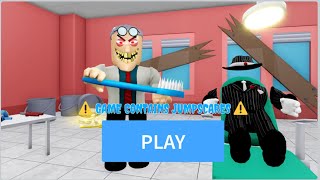 Escape Bob the Dentist SCARY OBBY full gameplay scaryobby roblox [upl. by Meela]