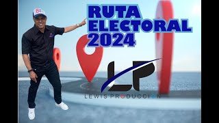 RUTA ELECTORAL 2024 EN LA REPUBLICA DOMINICANA [upl. by Balliett]