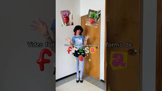 intenté hacer un florero de fresa pero fue FAIL😭fail failvideo manualidades fresa diy arcilla [upl. by Pratte]