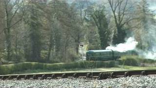 Pentrefelin Llangollen Railway 05 04 2009 [upl. by Ellezig]