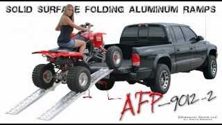 AFP90122 Dual Folding Aluminum ATV Ramps [upl. by Aisul]