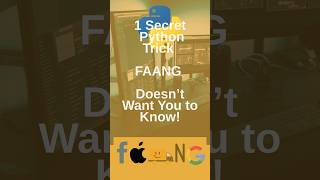 1 Python Trick FAANG Doesn’t Want You to Know  Coding Interview Secret LeetCode python coding [upl. by Mota]