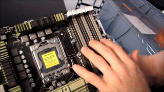 ASUS Sabertooth X58 Military Grade Gaming Motherboard Unboxing amp First Look Linus Tech Tips [upl. by Shugart71]