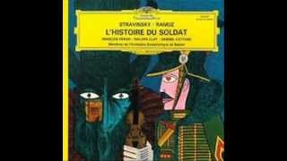 Igor Stravinskij CF Ramuz  LHistoire du Soldat avec F Périer P Clay et G Cattand [upl. by Goeger317]