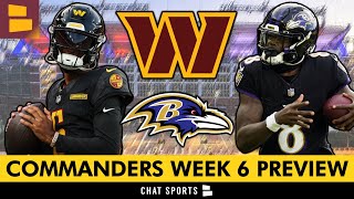 Commanders vs Ravens Preview Keys To Victory amp Score Prediction  Jayden Daniels vs Lamar Jackson [upl. by Aicinod]