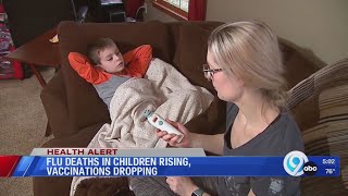 Flu deaths in children rising vaccinations dropping [upl. by Elga]