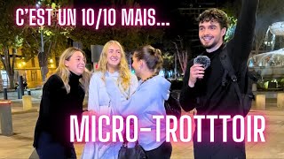 MicroTrottoir 🎤 CEST UN 1010 MAIS IL ou ELLE SE DOPE [upl. by Pergrim]