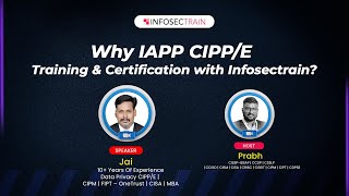 Why IAPP CIPPE Training amp Certification with Infosectrain [upl. by Noived610]