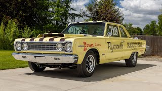 Historic Hemi Super Stock Racer Judy Lillys 1967 Plymouth Belvedere Auction Completed [upl. by Ligriv978]