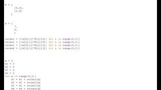 Matrizen und Vektoren in Python darstellen [upl. by Knowland302]