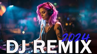 DJ REMIX 2024  Mashups amp Remixes of Popular Songs 2024  David Guetta Alan Walker Remix [upl. by Neoma]