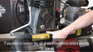 How to service piston air compressor [upl. by Oramug]