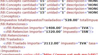 Curso XML con VBA Cómo obtener el IVA y Retenciones de IVA e ISR Vídeo 6 [upl. by Ellerrad]