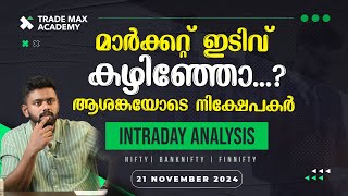 PRE MARKET ANALYSIS AND POST MARKET ANALYSIS With ARUN TRADEMAX Nifty50 Bank  Nifty Finnifty [upl. by Mattheus]