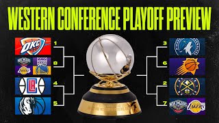 NBA Western Conference Playoff bracket  Playin Tournament FULL PREVIEW  CBS Sports [upl. by Grange]