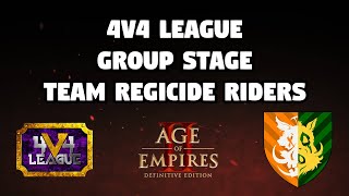 Akkal 4v4 league  div 4  Group stage  vs Team Regicide Riders [upl. by Hadihahs]