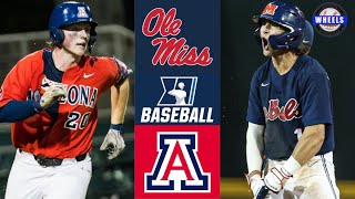 Ole Miss vs Arizona Highlights  Regionals Opening Round  2022 College Baseball Highlights [upl. by Nnylak439]