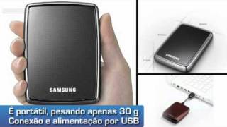 HD Externo Portátil Samsung  Americanascom [upl. by Lempres737]